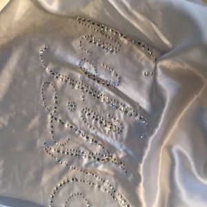 David’s Bridal Wifey Rhinestone Robe